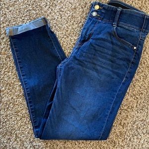 3 For $30!! Dark-Wash Jegging Capris